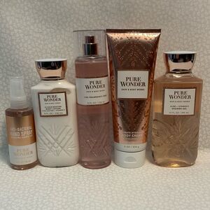 Bath and Body Works PURE WONDER 5 Piece Set